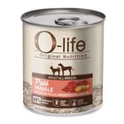 O-life Dog Pat&eacute; al Maiale con Pollo e Carote 400 gr