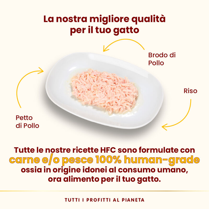 Almo Nature HFC Natural Cat Petto di Pollo 70 gr