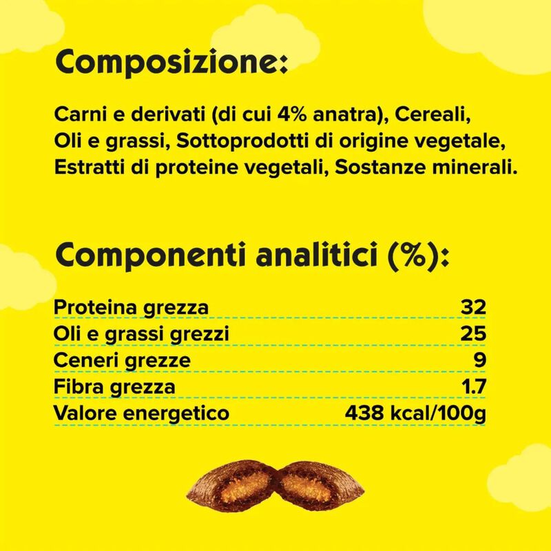 Catisfactions Snack per Gatto con Anatra 60 gr