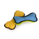 Camon Gioco Osso con Squeaker Bicolore per Cani 19 cm