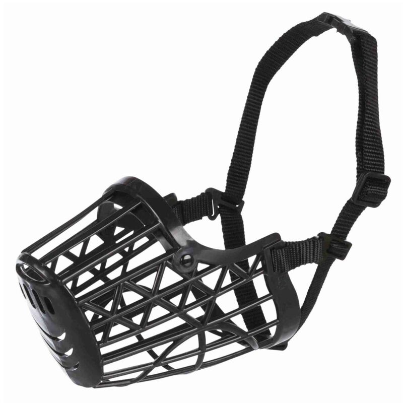 Trixie Museruola per cani in plastica Tg. M-L