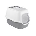PetUp Toilette Chiusa Milly per Gatti colore Grigio