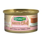 Naturalpet Ghiotto Chef paté kitten con Tonno e Uova 80gr image number 0