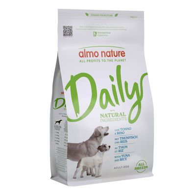 Almo nature Daily Dog Adult All breeds Tonno e Riso 1,2 kg