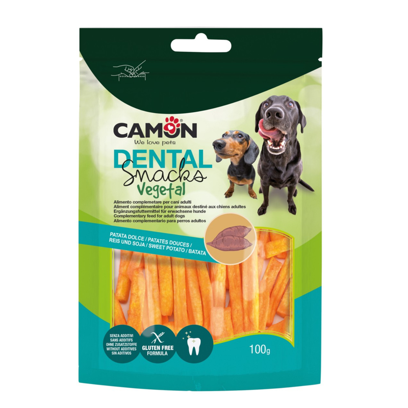 Camon Dental Snacks Vegetal con patata dolce 100gr