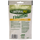 Naturalpet Fagottini Snack Dog Adult con pollo e manzo ripieni di verdure 90gr