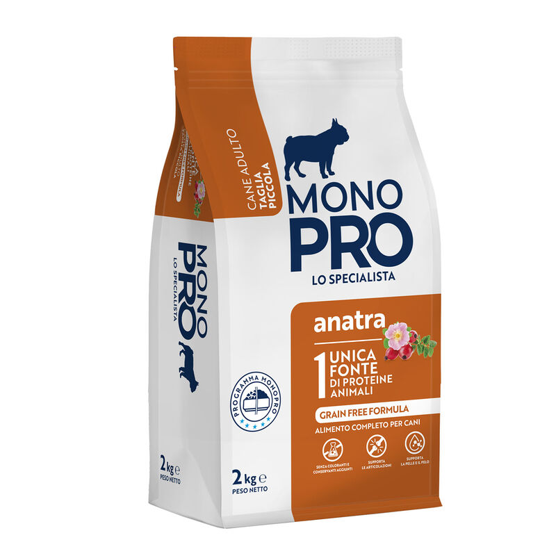 Monopro Dog Adult Mini Grain Free Anatra 2 kg
