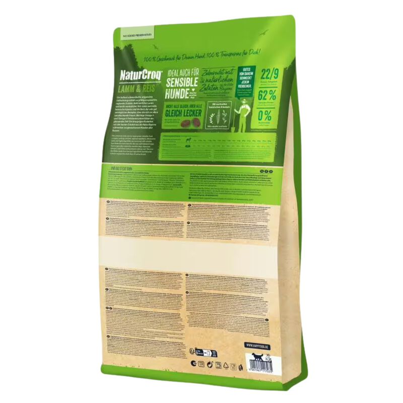 Happy Dog NaturCroq Agnello e riso 11 kg
