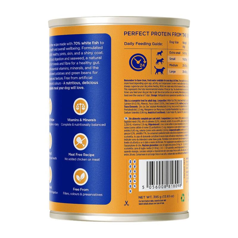 Fish4Dogs Finest Salmone con carote e patate 395 gr