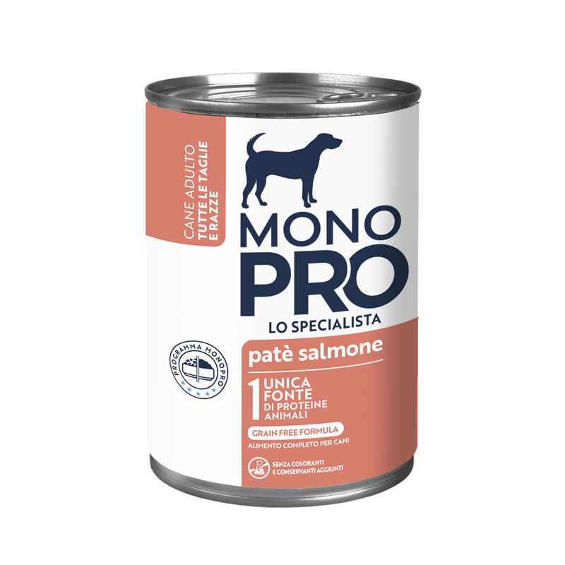 Monopro Dog All Breeds Paté Salmone 400gr