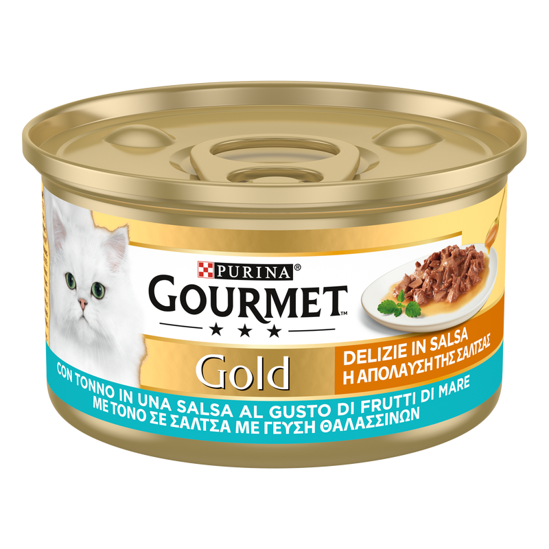 Gourmet Gold Cat Adult Delizie in Salsa Tonno 85 gr