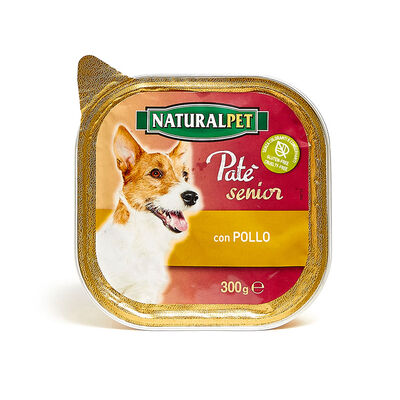 Naturalpet Dog Senior  Paté con Pollo 300 gr