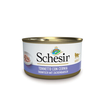 Schesir Cat Tonnetto con Cernia 85 gr