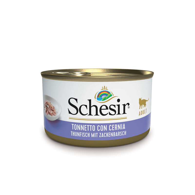 Schesir Cat Tonnetto con Cernia 85 gr