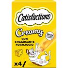 Catisfactions Snack Cremoso per gatti Formaggio 4 pz x 10 gr