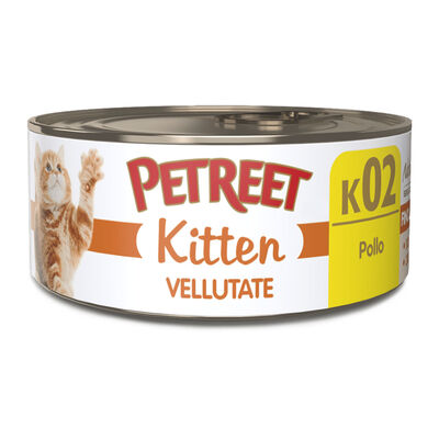 Petreet Cat Kitten Vellutate Pollo 60 gr