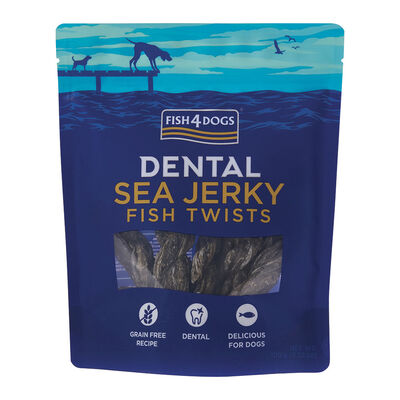 Fish4Dogs Sea Jerky Twists snack 100 gr