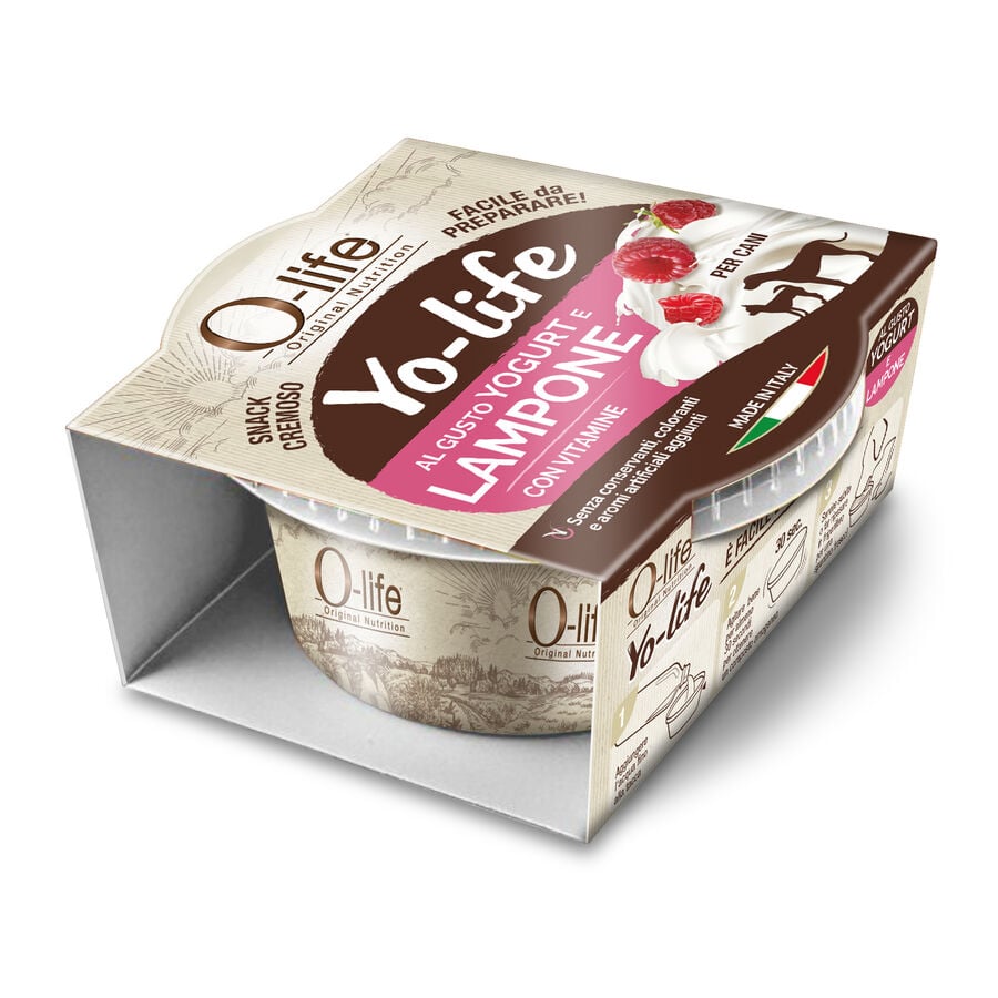 O-life Yo Life Dog Snack gusto lampone con vitamine 25gr