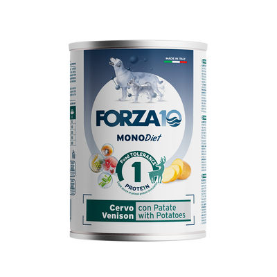 Forza10 Mono Diet Dog Adult Cervo con Patate 400 gr