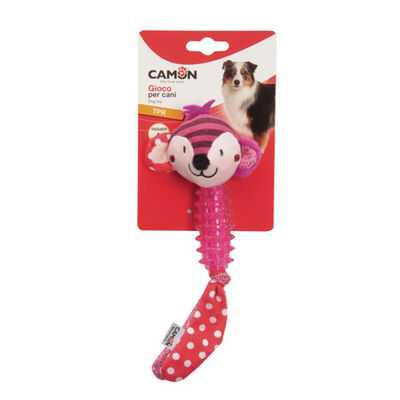 Camon Gioco Animaletti con squeaker in TPR per cani 15 cm
