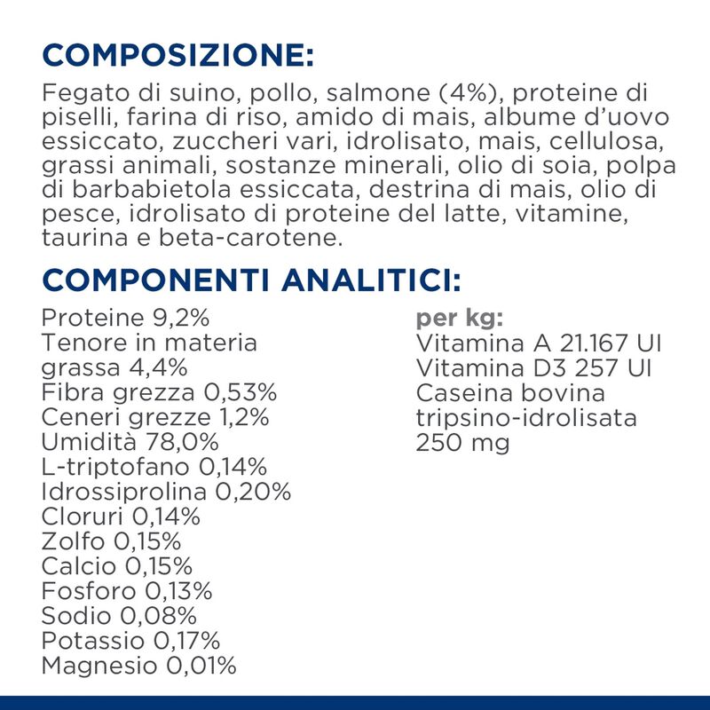 Hill's Prescription Diet c/d Multicare Stress Mousse per gatti adulti con Salmone 85 gr