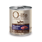 O-life Dog Adult All breeds Pezzettoni Cervo con mirtilli 400gr