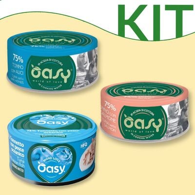 Kit Degustazione Oasy cat adult more love 70 gr