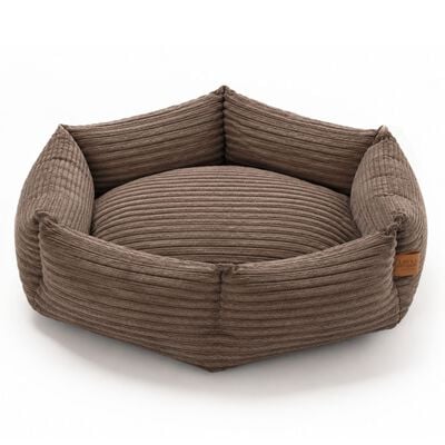 L'Isola dei Tesori Cuccia Soft Esagonale per cani e gatti 55x18 cm
