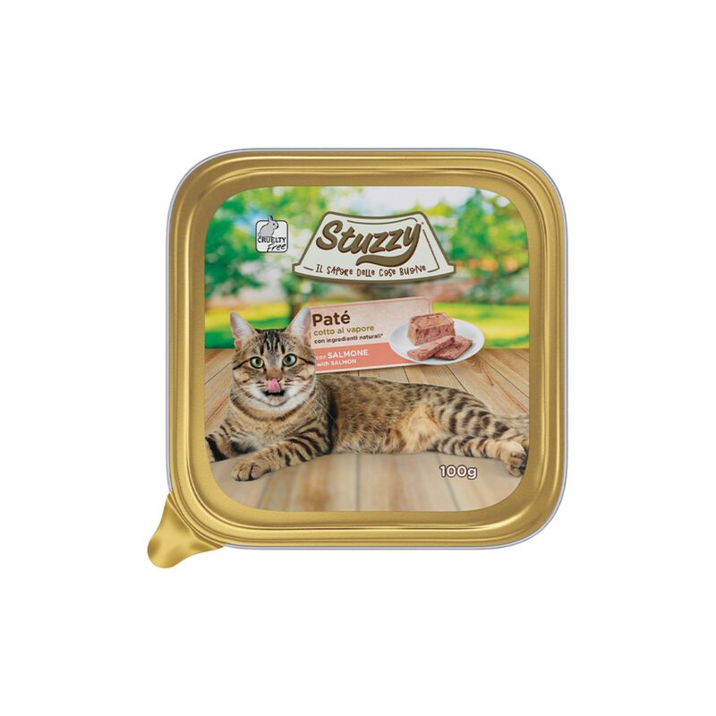 Stuzzy Cat Pat&eacute; con Salmone 100 gr