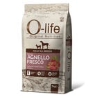 O-life Dog All breeds ricco in Agnello fresco con rosa canina piselli e yucca 7kg image number 0