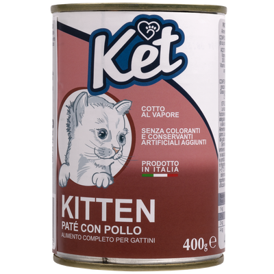 Ket Kitten Paté con Pollo 400gr