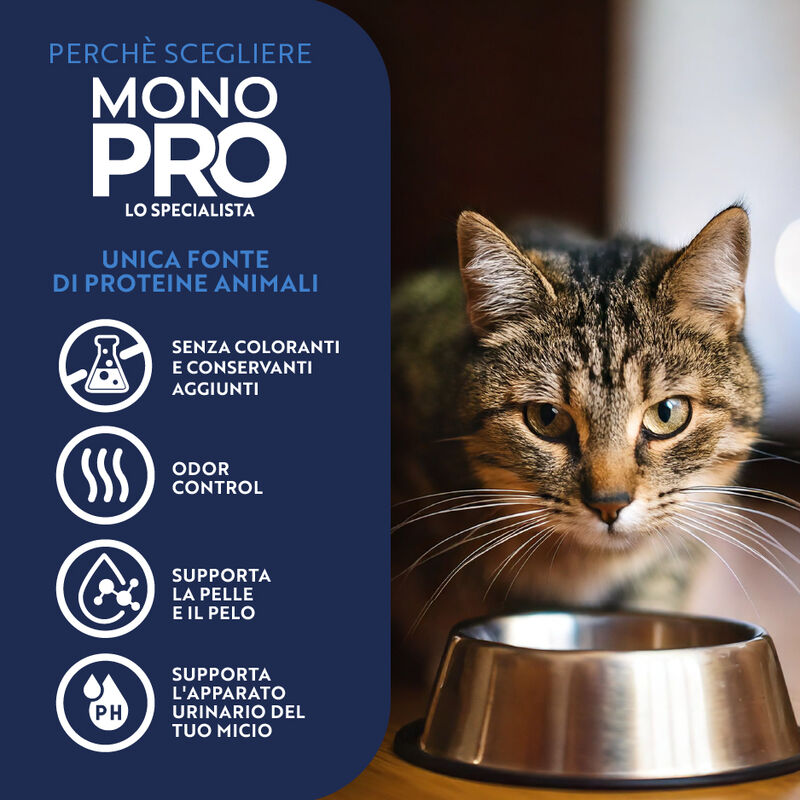 Monopro Cat Sterilised Trota 350gr