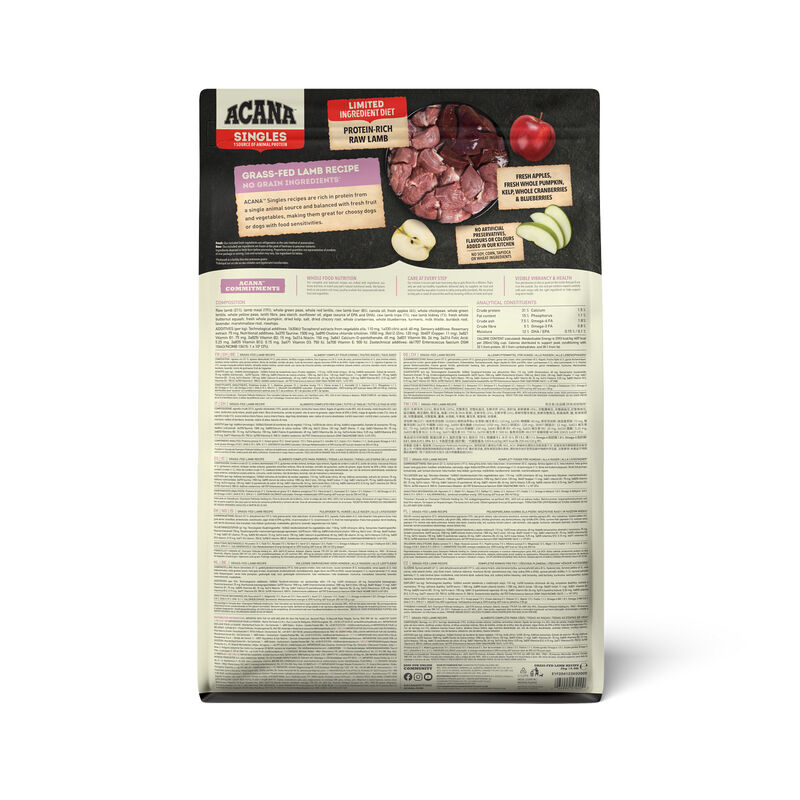 Acana Dog Singles Grass-fed Lamb Recipe 2 kg