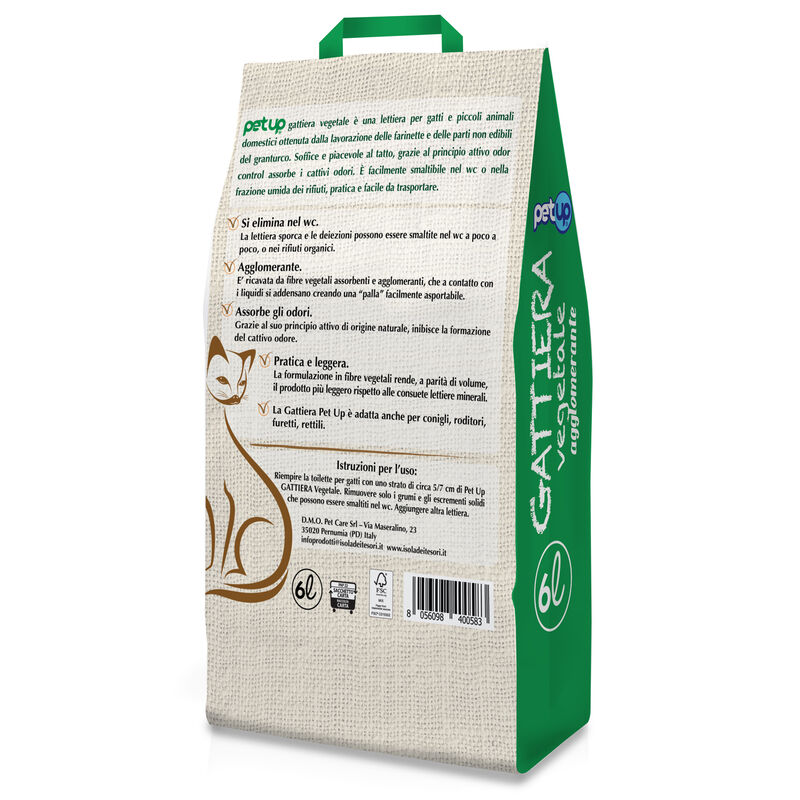 Petup Gattiera Vegetale 6 Lt