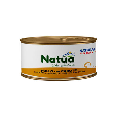 Natua Natural Dog Adult Pollo con carote in jelly 85gr