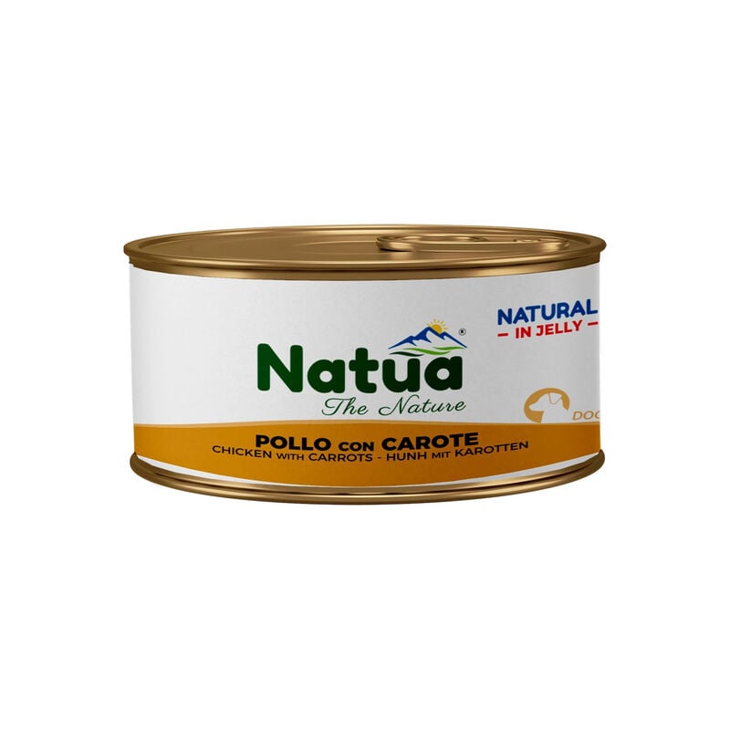 Natua Natural Dog Adult Pollo con carote in jelly 85gr