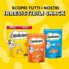Catisfactions Snack Cremoso per gatti Formaggio 4 pz x 10 gr