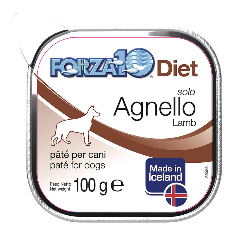 Forza10 Diet Dog Solo paté con Agnello 100 gr