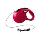Flexi Guinzaglio New Classic Mini 3 mt Corda Rosso image number 0