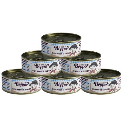 Il Cibo di Beppo Cat Adult Steril pat&eacute; con pesce&zucca 85gr