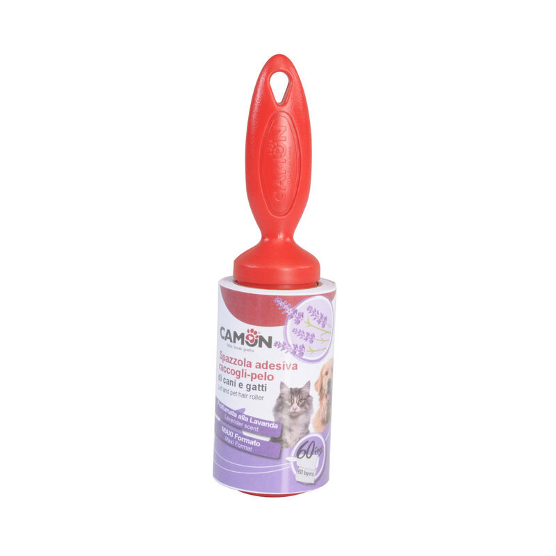 Camon Spazzola adesiva raccogli pelo lavanda 11,5 cm