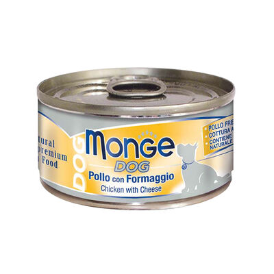 Monge Dog Pezzetti di Pollo con Formaggio 95 gr