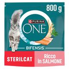 Purina One Bifensis Cat Sterilised Salmone e Frumento 800 gr