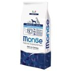 Monge Natural Superpremium Crocchette per cuccioli di taglia media con Pollo 12 kg