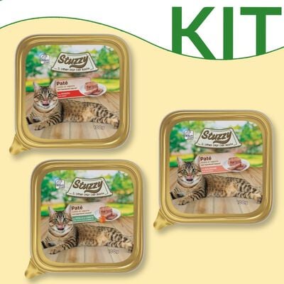 Kit Degustazione Stuzzy Cat Pat&eacute; 100 gr
