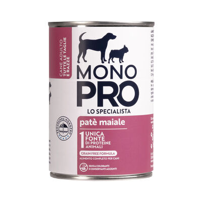 Monopro Dog Adult All breeds Maiale 400 gr