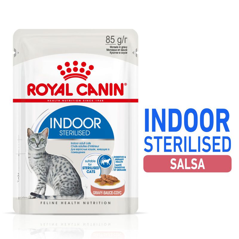 Royal Canin Cat Adult Indoor Gravy 85gr
