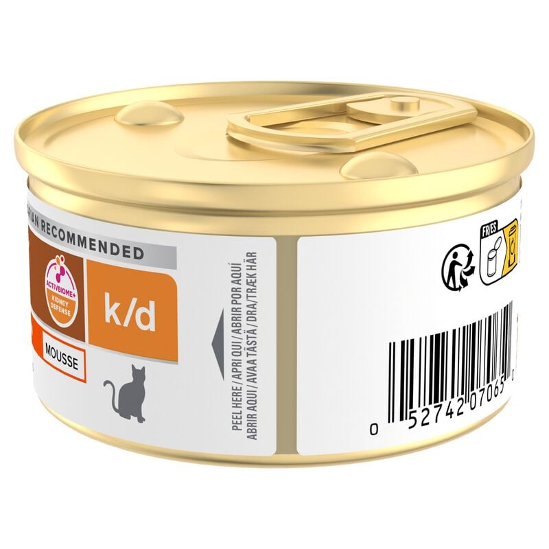 Hill's Prescription Diet k/d Alimento Umido per gatti adulti con Pollo 85 gr