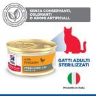 Hill's Science Plan Sterilised Adult Mousse per gatti adulti sterilizzati con Pollo 85 gr
