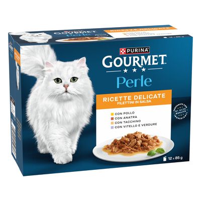 Gourmet Perle Selezione Carni Delicate 12x85g